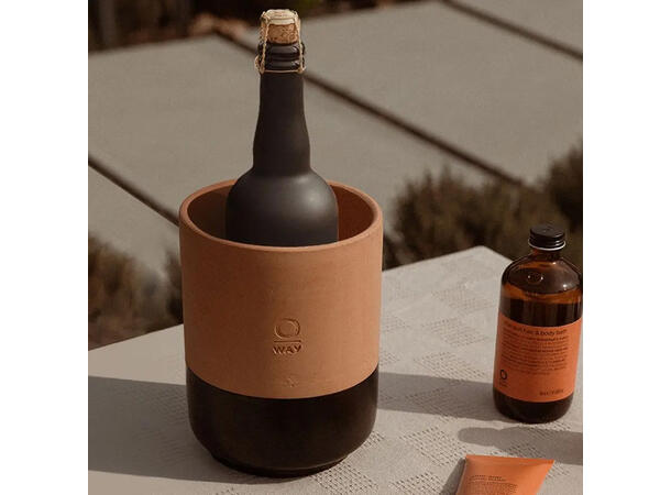 Oway CRETA krukke i terracotta