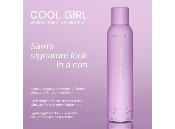 Sam McKnight Cool Girl Texturising Mist Mini